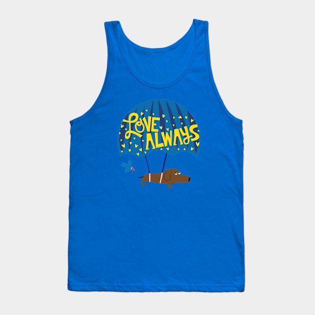 Love Always Tank Top by Loo McNulty Design